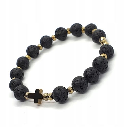  ROSARY bracelet for hand Volcanic Stone