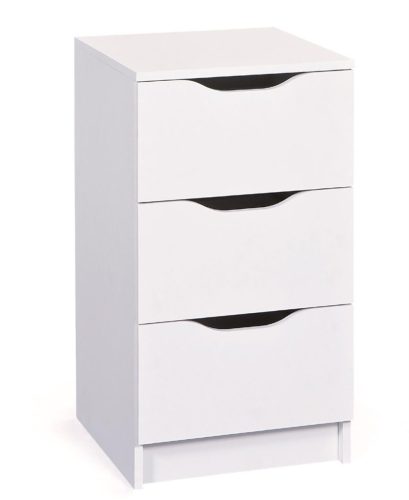  Intermeble Westa chest of drawers 41.2 x 40 x 71.3 cm, matt white