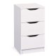  Intermeble Westa chest of drawers 41.2 x 40 x 71.3 cm, matt white