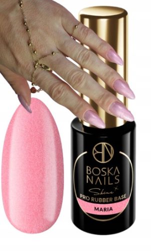  BOSKA NAILS SHINE PRO RUBBER BASE HYBRID RUBBER BASE - MARIA - 6ML