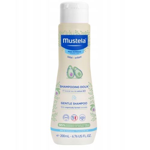 Mustela Bebe Enfant Gentle Chamomile Shampoo for Infants and Children, 200ml