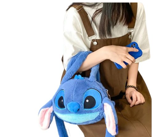  Children's bag Paso black, multicolored Lilo and Stitch