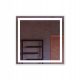 Bathroom mirror LemonLED wall mirror square 600 x 600 mm