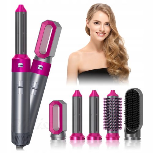  HAIR STRAIGHTENING BRUSHES 5-IN-1 SET