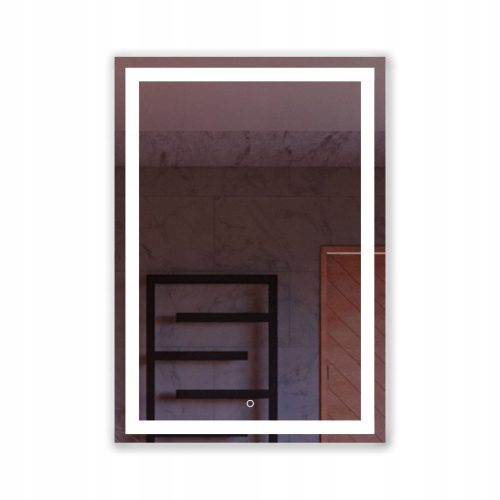 Bathroom mirror LemonLED wall mirror, rectangular, 400 x 600 mm