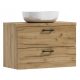 LUNA bathroom cabinet with washbasin, 80 cm