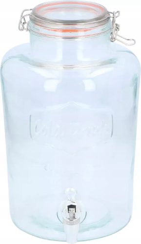 Food container Cuisine Elegance E-15492 glass with tap, 8 l