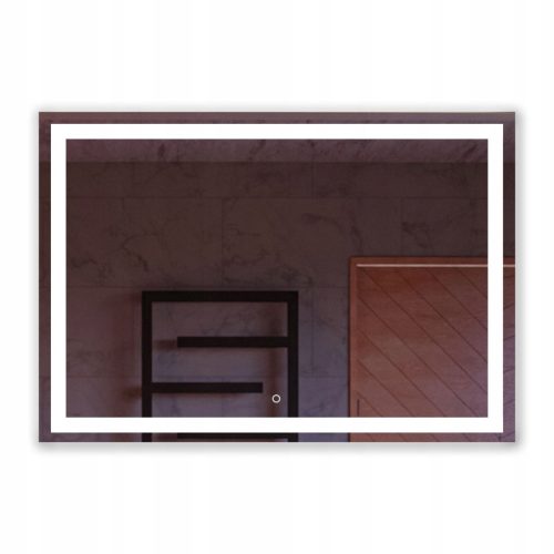  LemonLED wall mirror, rectangular, 1200 x 600 mm