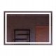  LemonLED wall mirror, rectangular, 800 x 700 mm