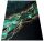 Non-Slip Bathroom Rug Abstract Green Black Spar 01 50 x