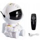  Sky Star Projector Cosmonaut Astronaut Night Lamp White