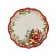  plate plate Christmas cake Santa Claus Christmas