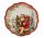  4 x dessert plates Christmas Santa Claus set