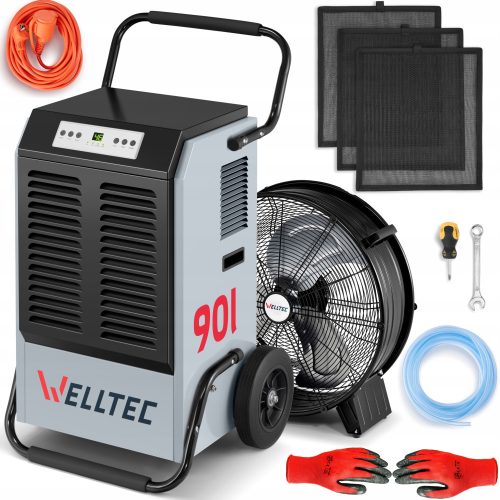 Welltec DHX90 dehumidifier 920 W 90 l/24 h