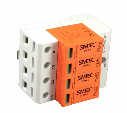  Simet surge arrester 230 V IP20 30000 A