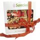  Santini dark chocolate with strawberries and peach 80 g