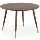 Halmar Domenico round table, height adjustable, 110 x 110 x 76 cm, walnut