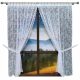 Curtains, Curtains ready Classic Jacquard Curtain 300 cm x 220