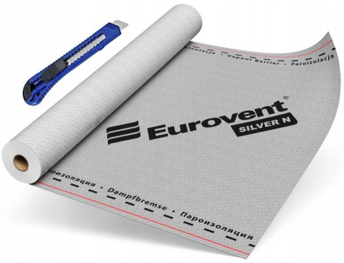 Eurovent N Silver vapor barrier film 11-006 50 x 1.5 x 0.4 mm