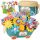  LARGE FLOWER BLOCKS XXXL BUILDING FLOWERS GARDEN 139 ELEMENTS + BOX