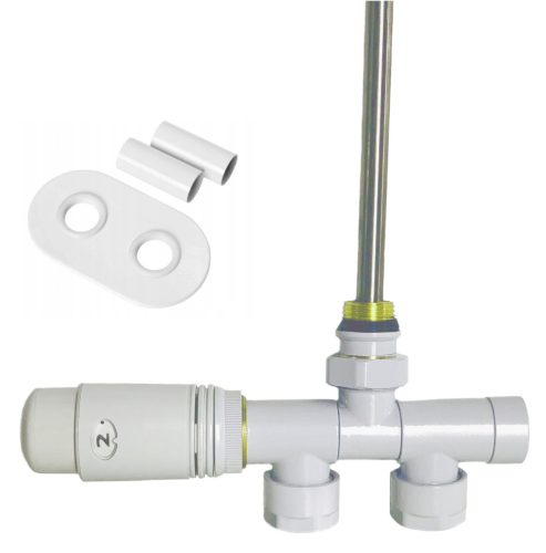 1-HOLE COMBINATION VALVE, WHITE UNICO