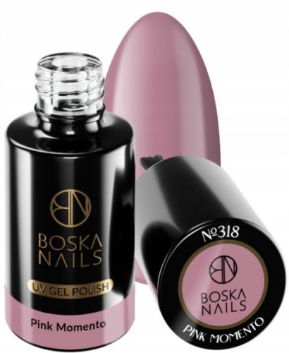  Boska Nails Divine pink momento 318 6 ml hybrid varnish