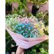  Beautiful decorative colorful gypsum flower, fresh bouquet, perfect as a gift