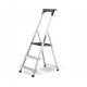 Drabest ladder 2.54 m aluminum up to 150 kg