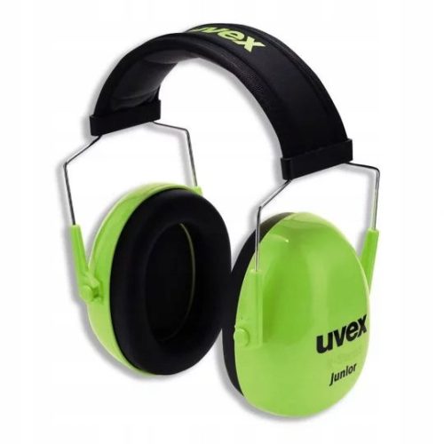  Uvex Junior hearing protectors in green tones