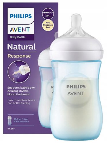  AVENT FLACON ANTI-COLIQUE NATUREL 3 RÉPONSES 260 ml