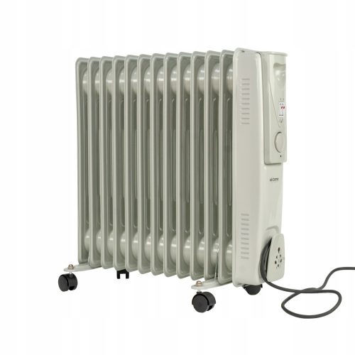 Volteno 2550 W Oil Radiator, Grey