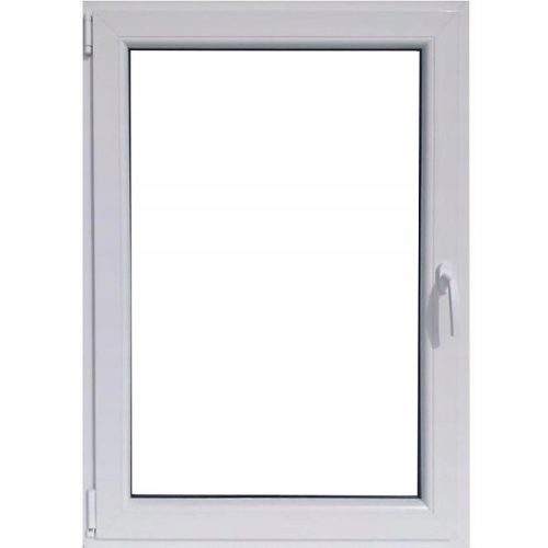 PVC WINDOW 50 X 80 / 500 X 800 PVC WINDOW LEFT RU WHITE 24H