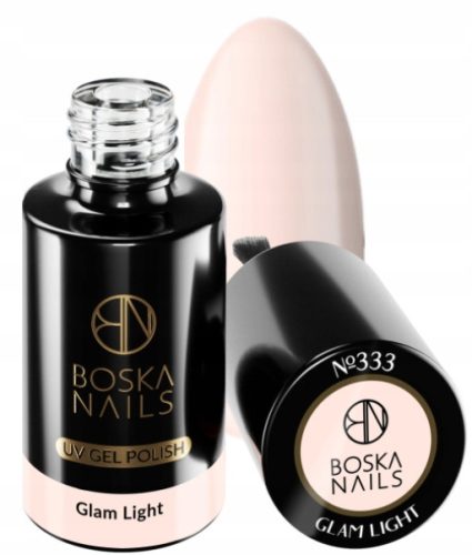  Boska Nails Divine 333 glam light 6 ml hybrid varnish