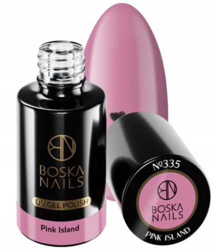  Boska Nails Divine pink island 335 6 ml hybrid varnish