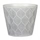  Lid 21 cm, ceramic, grey and silver tones