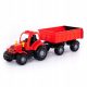  TRACTOR with TRAILER and loader SANDBOX TOY tractor for CHILDREN