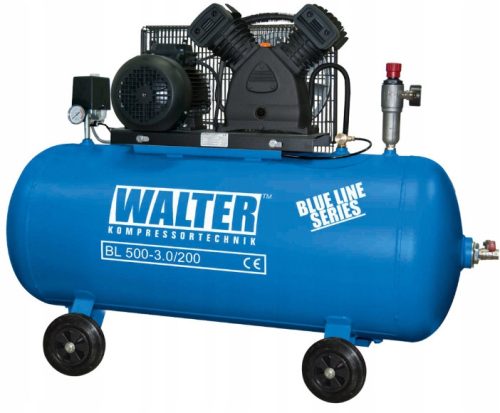 Compresseur d'huile Walter BL 500 200 l 9 bars