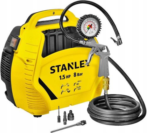  Oil-free compressor Stanley Air Kit 0 l 8 bar