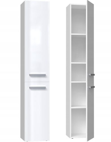 NEL II bathroom cabinet, shelf, glossy white