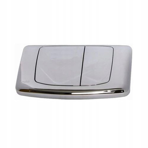 Valsir ANGEL silver toilet flush button