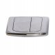 Valsir ANGEL silver toilet flush button