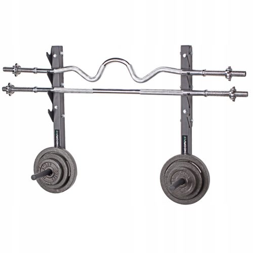  HOLDER FOR 4 BARRES AND ENDORFIT EH-S101 OLYMPIC WEIGHTS Wall stand