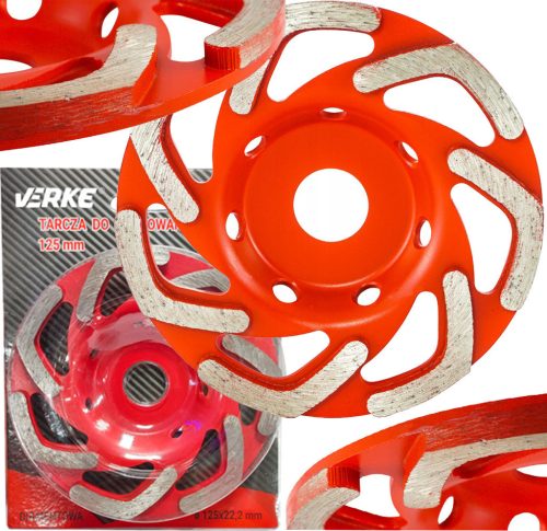  Verke V44205 concrete grinding disc 125 mm L