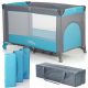  Moolino travel bed 65 x 125 cm, shades of blue