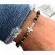  Ten rosary bracelet silver engraving