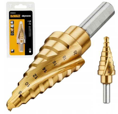 DEWALT step drill for metal 6–20 mm DT90248