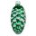  RETRO BALL, FROSTED PINE – GREEN FOLKSTAR RETRO COLLECTION