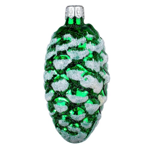  RETRO BALL, FROSTED PINE – GREEN FOLKSTAR RETRO COLLECTION