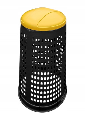 Waste bin for bathroom Giganplast RUFF waste bin 120 l, black