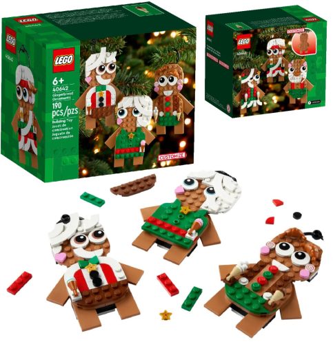  LEGO Gingerbread Ornaments 40642